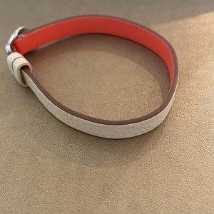 KEEP collective reversible leather charm bracelet